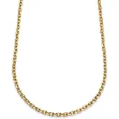 Lucleon Essentials | 6 mm Goudkleurige Ketting met Kabelschakels