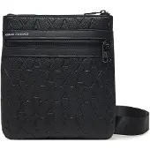 Armani Exchange Schoudertas 'LIAM' zwart