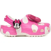 Crocs Sandalen 'Minnie Mouse Cls' eosine / lichtroze / zwart / wit