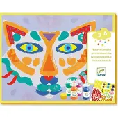 Djeco schilderen knutselpakket symmetrie - creatieve verfset voor kinderen.