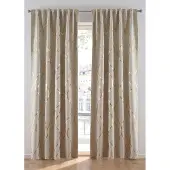 Bonprix Verduisterend gordijn met glanzende print (1 stuk) maat H/B: 145/130 cm