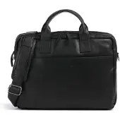 The Chesterfield Brand Frazer Koffer Leer 38 cm Laptop compartiment zwart