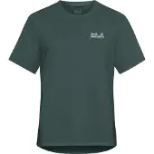 Jack Wolfskin T-Shirt Women Vonnan Graphic Outdoor Sago Palm-S
