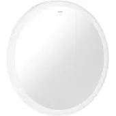 Hansgrohe Xarita Lite S - Spiegel met LED-verlichting, diameter 70 cm, mat wit 54966700