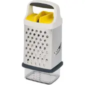 Joseph Joseph Multi grip rasp met reservoir 17 cm Geel