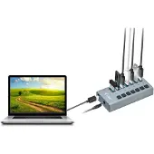 I-Tec Concentrator Opladen HUB - - 7 poorten USB 3.0 - Plug &amp; Play - Opladen USB standaard