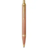 Parker IM Writing Rituals balpen | Verfrissend oranje Afwerking met kleurverloop en gouden details | medium penpunt | blauwe inkt | geschenkverpakking