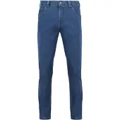 Meyer Jeans blauw denim