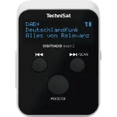 Technisat DIGITRADIO mobil 2, draagbaar, analoog en digitaal, DAB+, FM, 87,5 - 108 MHz, 174 - 240 MHz, OLED-scherm