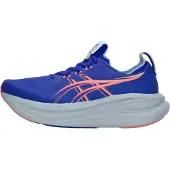 Asics Loopschoen 'Gel-Nimbus 28' blauw / pastelblauw / koraal / pasteloranje