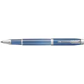 Parker IM Writing Rituals rollerbalpen | Rustgevend blauw Afwerking met kleurverloop en verchroomde details | fijne penpunt | zwarte inkt | geschenkverpakking