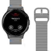 Just in Case ActiveFlex armband voor Garmin Venu 3S/4 (41mm), grijs