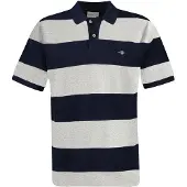 Gant Shirt marine / grijs gemêleerd