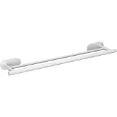 Wenko Turbo-Loc Badhanddoekrek Duo Orea Wit mat, 60 cm