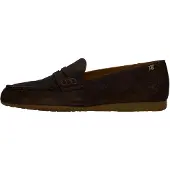 Paul green Mocassins donkerbruin