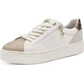 Tamaris Sneakers laag lichtbruin / grijs / wit