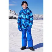 Mountain Warehouse Ski jassenset met opdruk voor kinderen (Kobalt)