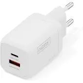Digitus DA-10302 GaN II wandlader 45W | 1x USB-C, 1x USB-A | PD 3.0, QC 3.0 | Wit