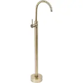 REA - Lungo - Vloerstaande Wastafelkraan - Geborsteld Goud - 96X20X107,5Cm