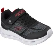 SKECHERS Jongens glide-step lights sneakers - Zwart