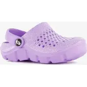 Scapino Meisjes klompen met glitters paars maat 27