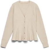 Vero Moda Gebreid vest 'VMGrace' beige