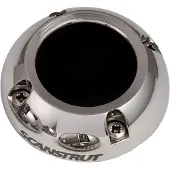 Scanstrut Stainless Steel Deck Seal Connector Zilver Connectors 30 mm/Cables 9-14 mm