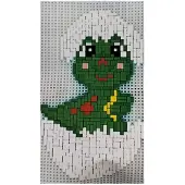 Stick-It Stickit Dino in het ei, ca. 750 steentjes