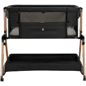 Qute Co-Sleeper Q-Breez Plus Woody Zwart