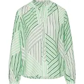 s.Oliver Relaxed fit Blouse met lange mouwen van Viscosemix