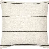 Broste Copenhagen Sigrid kussenhoes 50x50 cm Light beige-black