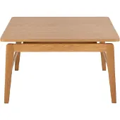 Ebuy24 Edda Salontafel - Vierkant - Eiken