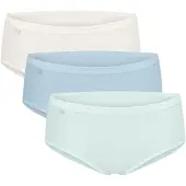 Sloggi Slip 'Originals Basic H' crème / lichtblauw / mintgroen