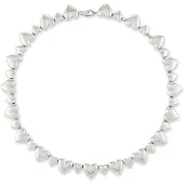 Copenhagen Studios Ketting 'Puffy Hearts' zilver