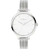 s.Oliver Analoog horloge zilver