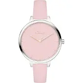 s.Oliver Analoog horloge rosa