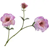 Silk-ka - Kunstbloem - roze - H72 cm - 2 stuks