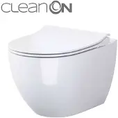 Cersanit Zen - Hangend toilet met SoftClose zitting, CleanOn, wit S701-428
