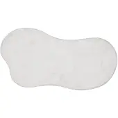 DTP Home Coffee table Curva CHALK,35x130x69 cm, mortex
