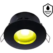 Tuya Smart Inbouwspot Zwart 5W | Waterdicht | 70 mm | 2700-6500K en full-colour