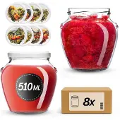 Kadax Amphorapot 82 mm 510 ml + deksel 82 mm