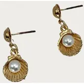 Yehwang Golden Shell Drops – Oorbellen – Alloy