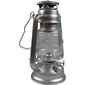 Tooltech Stormlantaarn 25 cm Aluminium Look
