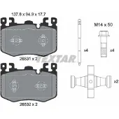 Textar Remblokset 2653101