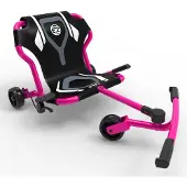 EZYROLLER Pro X skelter - Waveroller van 10 tot 17+ jaar - Vanaf 135 cm en tot 80 kg - Verstelbare driewieler - Roze