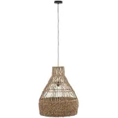 MUST Living Pendant lamp Pollenca large,66xØ55 cm, abaca (Naturel)