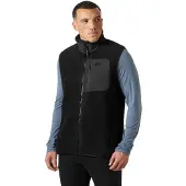 Helly Hansen Panorama Pile Block, fleecevest, heren, zwart