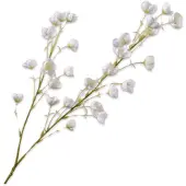 Silk-ka - Kunstbloem - creme - H94 cm - 2 stuks
