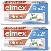 Elmex Anti-Cariës Junior Tandpasta 6-12 Jaar 2x2x75 ml Tandpasta