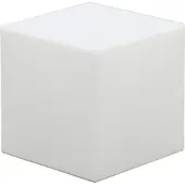 New Garden Deco-solarlamp buiten Cuby, dimbaar, wit / opaal, Kunststof, Modern, solar tuinverlichting